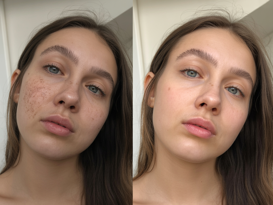 Natural skin and lighting cleanup